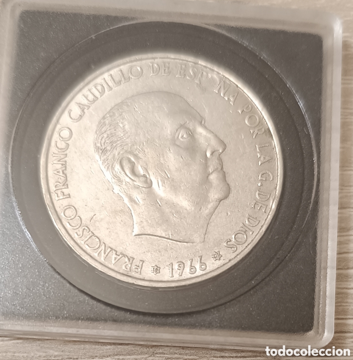 Monedas Franco: 100 pesetas 1966*66 Plata