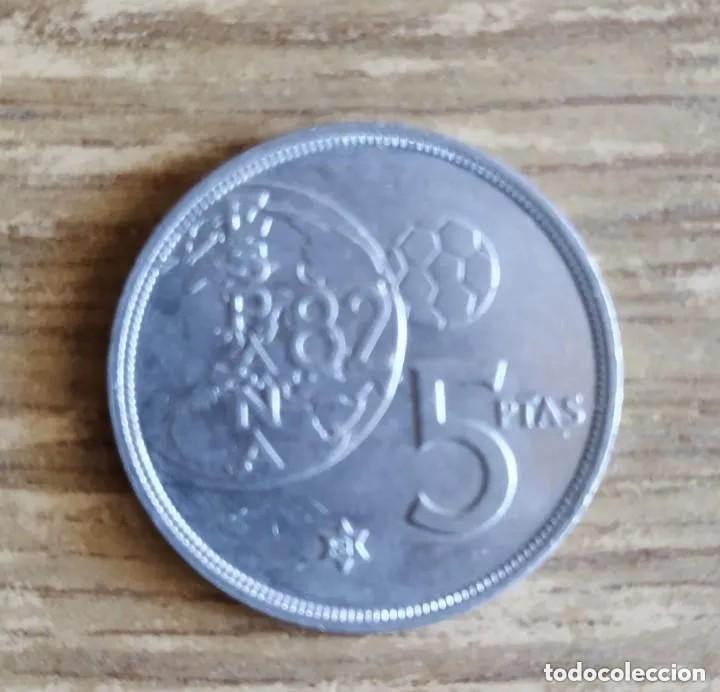 Monedas Franco: antigua Moneda espa&ntilde;ola 5 pesetas (1980)