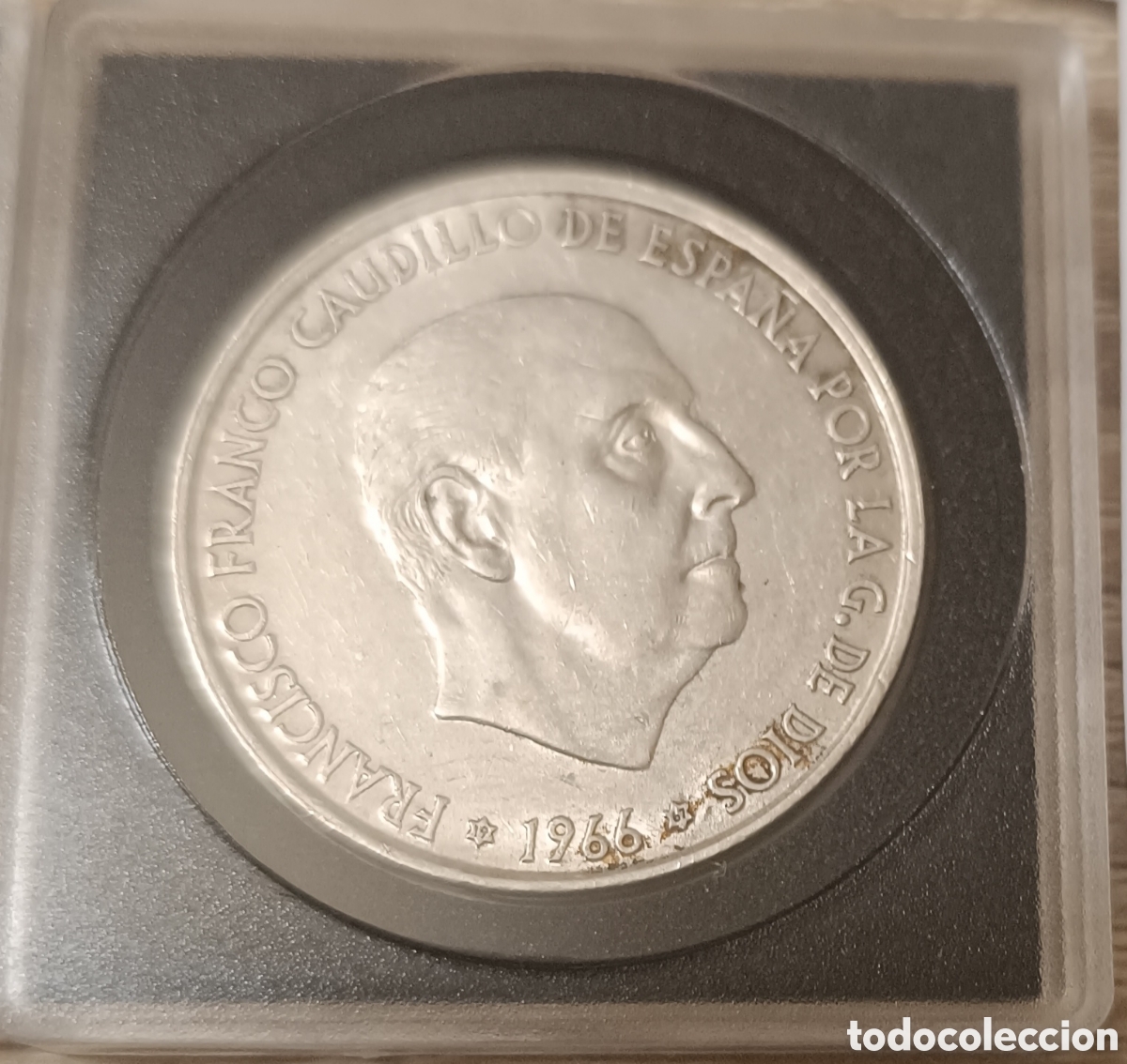 Monedas Franco: 100 pesetas 1966*67 plata