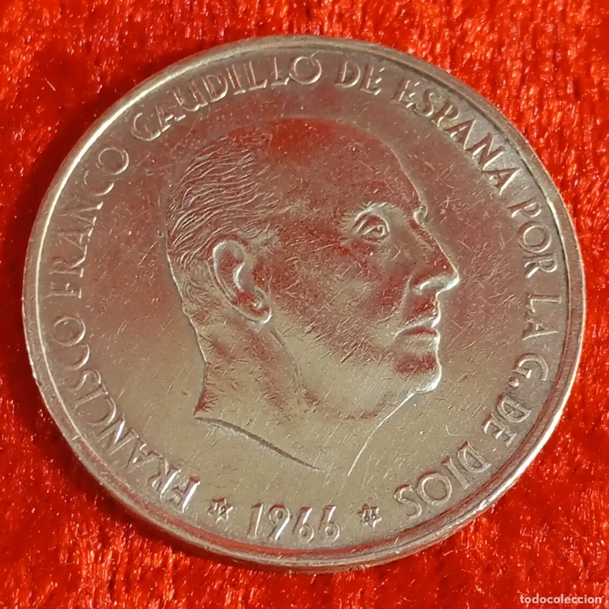 Monedas Franco: MONEDA - PLATA - CIEN PESETAS - 100 PTAS - 1966 - ESTRELLA 66 - FRANCISCO FRANCO - 18,94 G / 9
