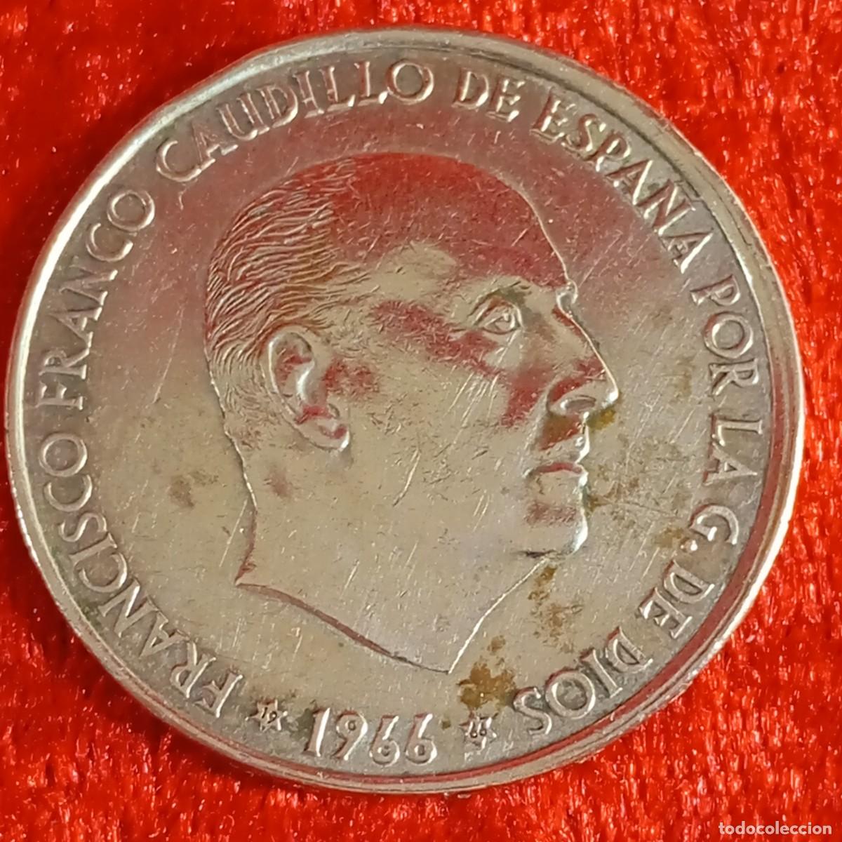 Monedas Franco: MONEDA - PLATA - CIEN PESETAS - 100 PTAS - 1966 - ESTRELLA 66 - FRANCISCO FRANCO - 18,92 G / 10