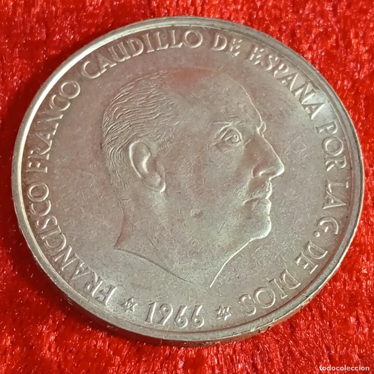 Monedas Franco: MONEDA - PLATA - CIEN PESETAS - 100 PTAS - 1966 - ESTRELLA 66 - FRANCISCO FRANCO - 18,98 G / 11