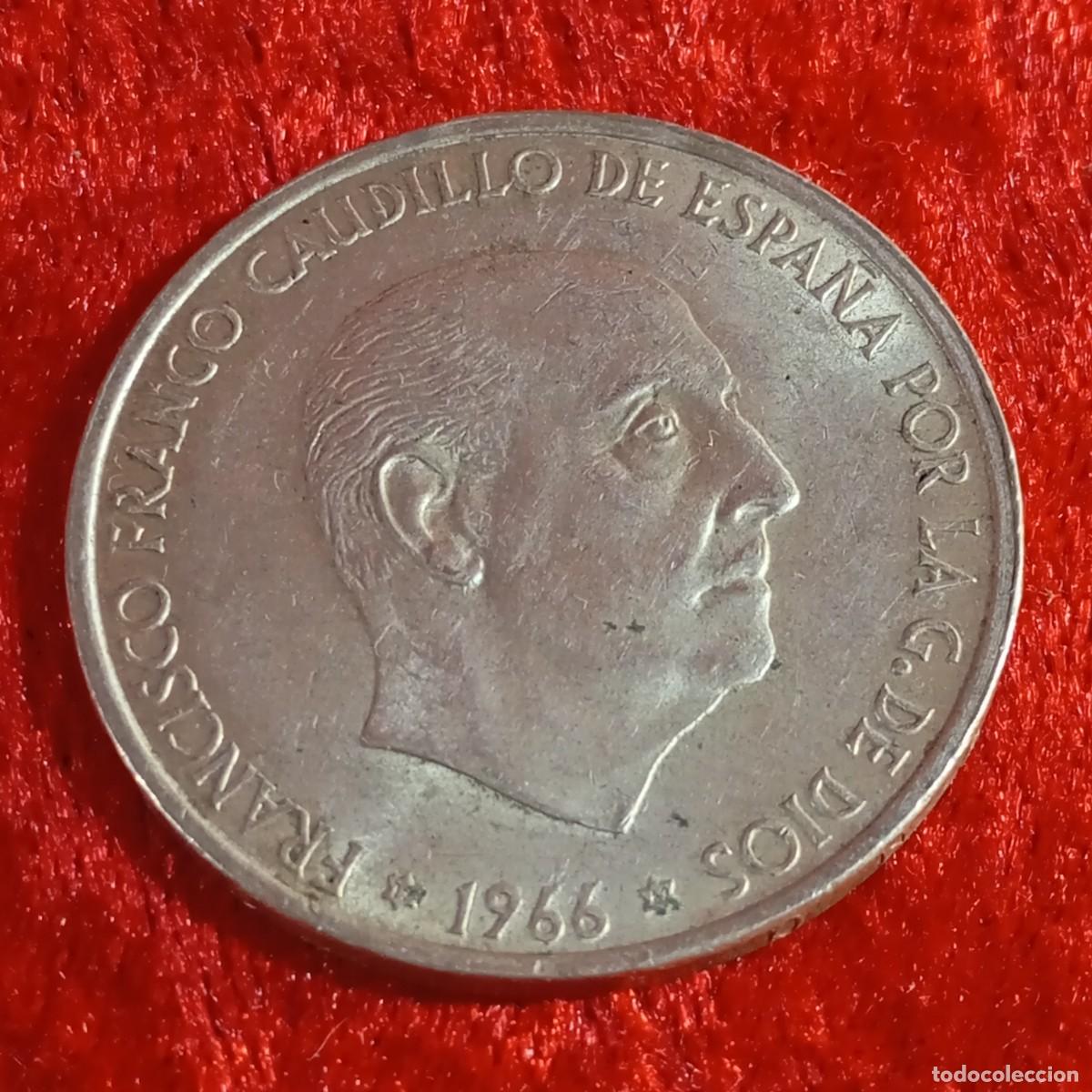 Monedas Franco: MONEDA - PLATA - CIEN PESETAS - 100 PTAS - 1966 - ESTRELLA 67 - FRANCISCO FRANCO - 19,26 G / 28