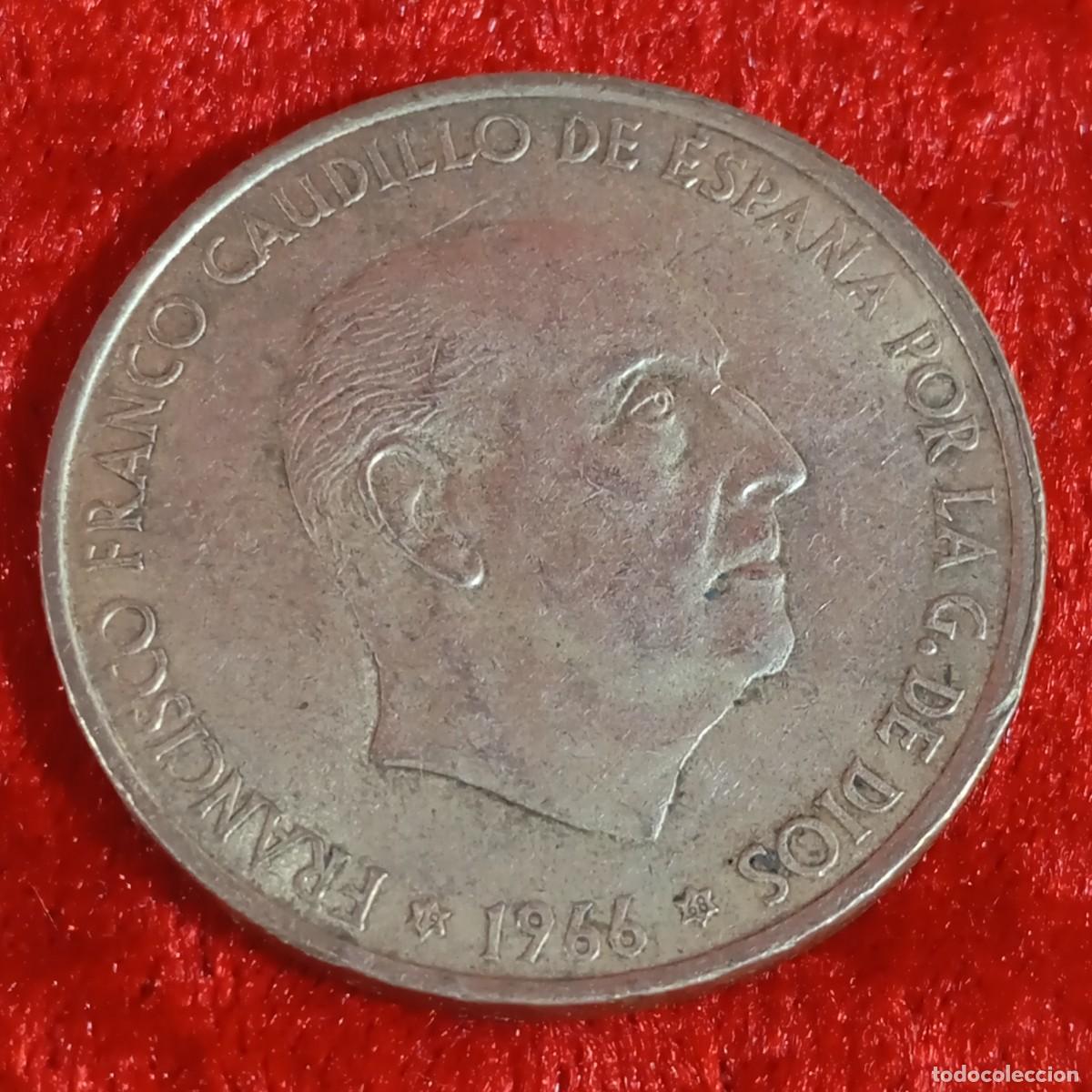 Monedas Franco: MONEDA - PLATA - CIEN PESETAS - 100 PTAS - 1966 - ESTRELLA 68 - FRANCISCO FRANCO - 19,12 G / 67