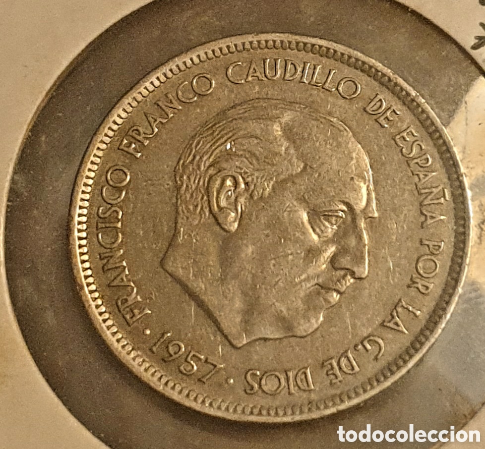 Monedas Franco: MONEDA 50 PESETAS 1957 *71