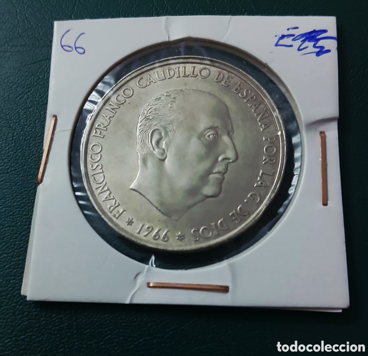 Monedas Franco: MONEDA DE PLATA 100 PESETAS 1966*66 S/C