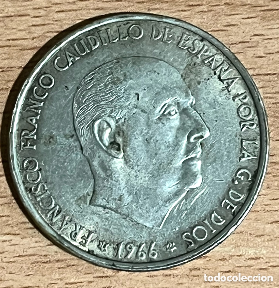 Monedas Franco: MONEDA 100 PESETAS - 1966, ESTRELLA 66 - PLATA - FRANCO