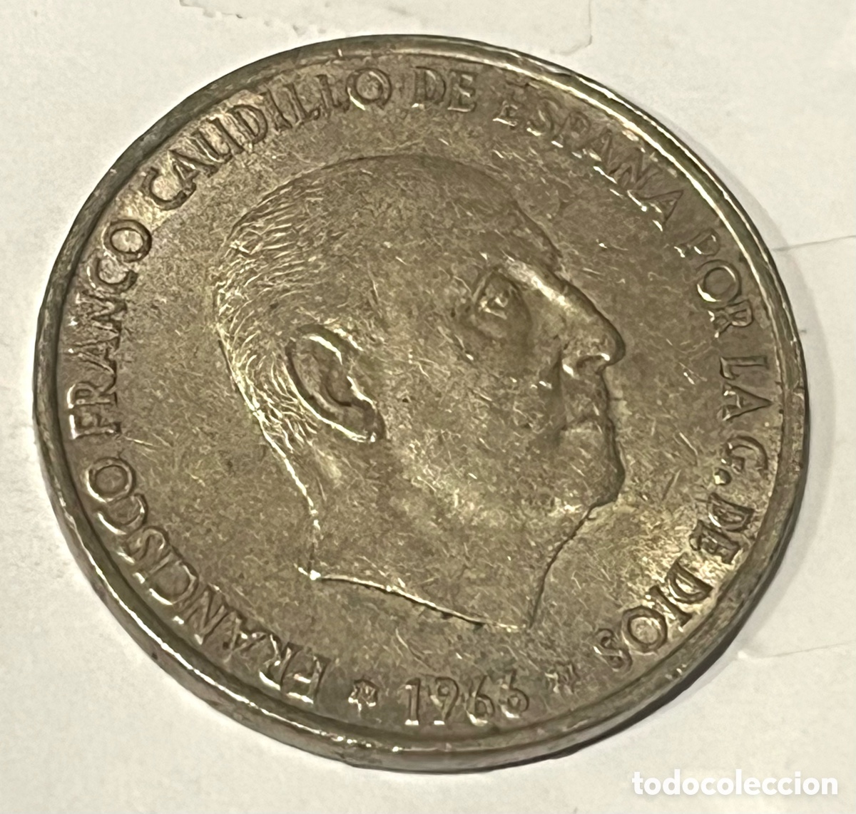 Monedas Franco: MONEDA 100 PESETAS - 1966, ESTRELLA 67 - PLATA - FRANCO