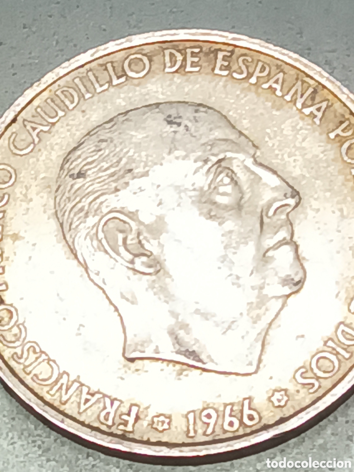 Monedas Franco: MONEDA DE 100 PESETAS DE PLATA ESTADO ESPA&Ntilde;OL A&Ntilde;O 1966*67
