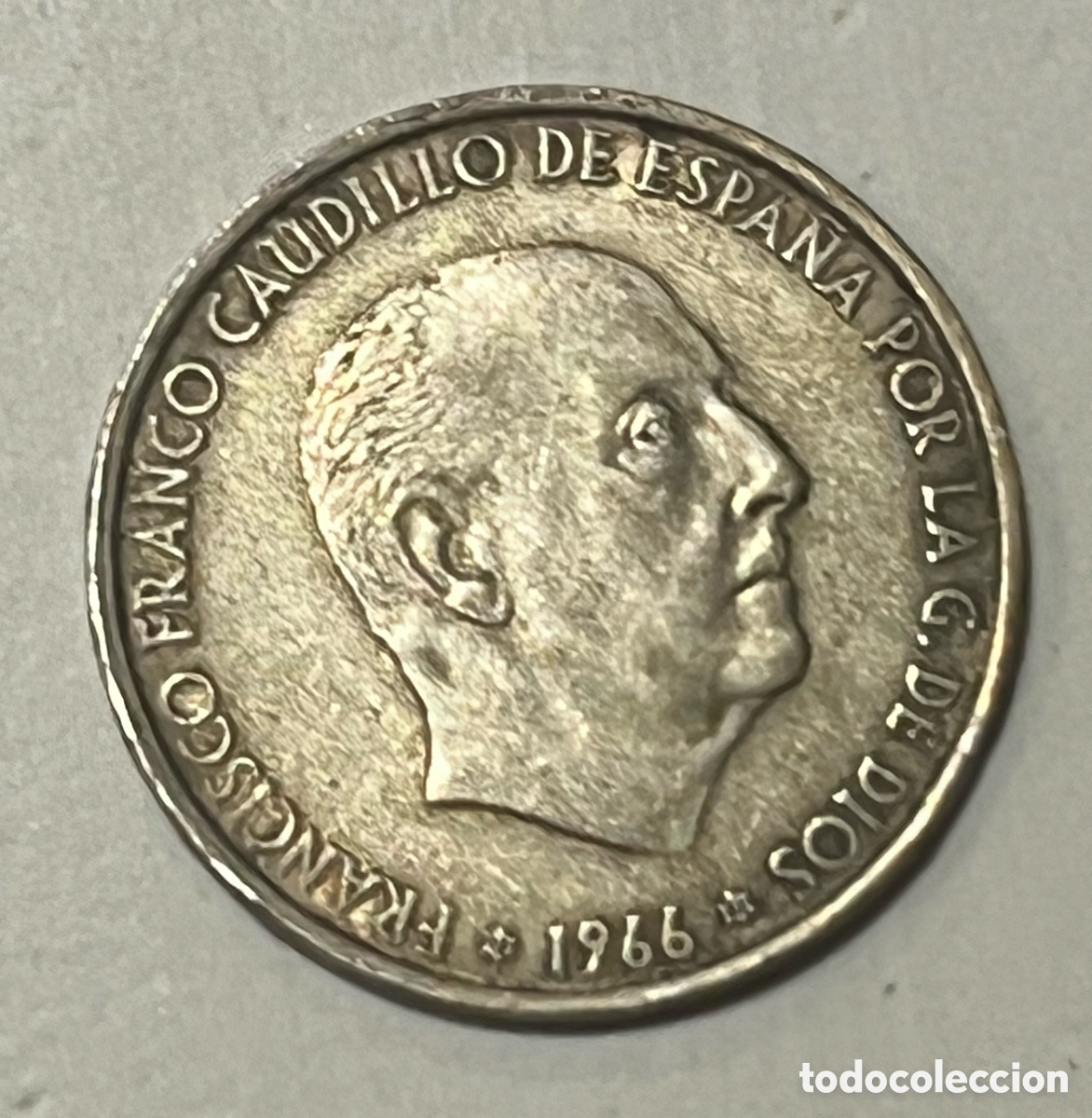 Monedas Franco: MONEDA 100 PESETAS 1966 *19 *66, PLATA - FRANCO