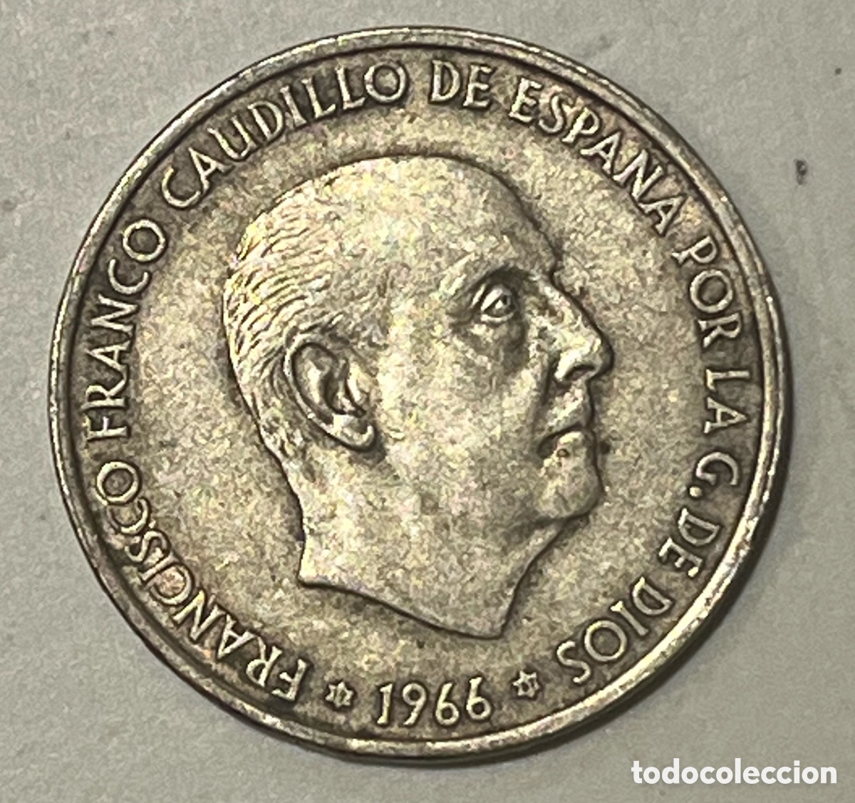 Monedas Franco: MONEDA 100 PESETAS 1966 *19 *67, PLATA - FRANCO