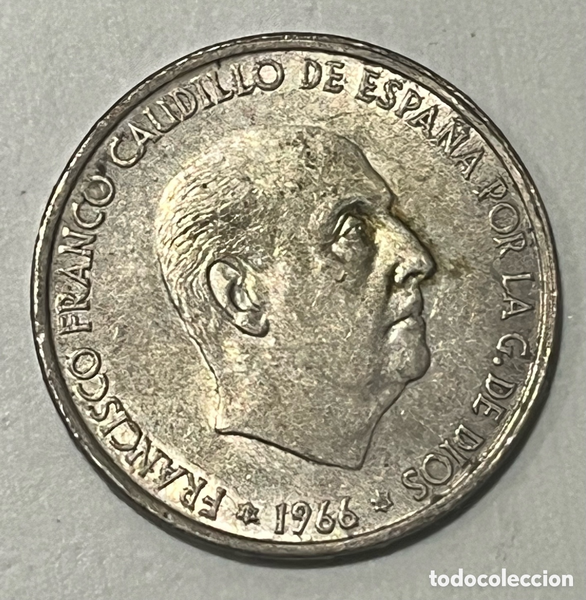 Monedas Franco: MONEDA 100 PESETAS 1966 *19 *68, PLATA - FRANCO