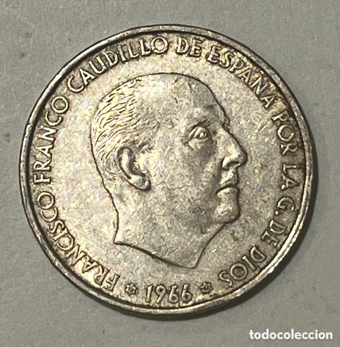 Monedas Franco: MONEDA 100 PESETAS 1966 *19 *66, PLATA - FRANCO