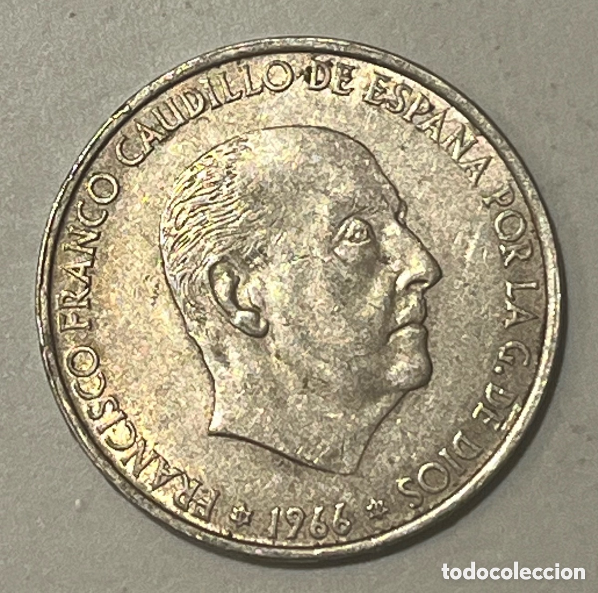 Monedas Franco: MONEDA 100 PESETAS 1966 *19 *66 - PLATA - FRANCO