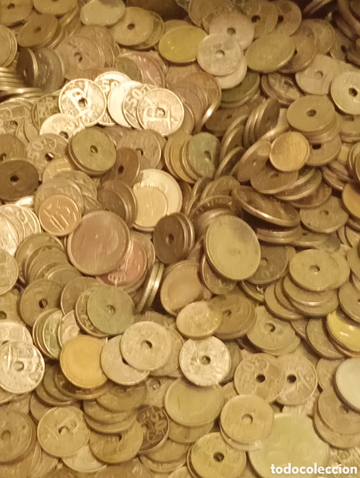 Monedas Franco: 100 monedas de 50 c&eacute;ntimos 1949/1963