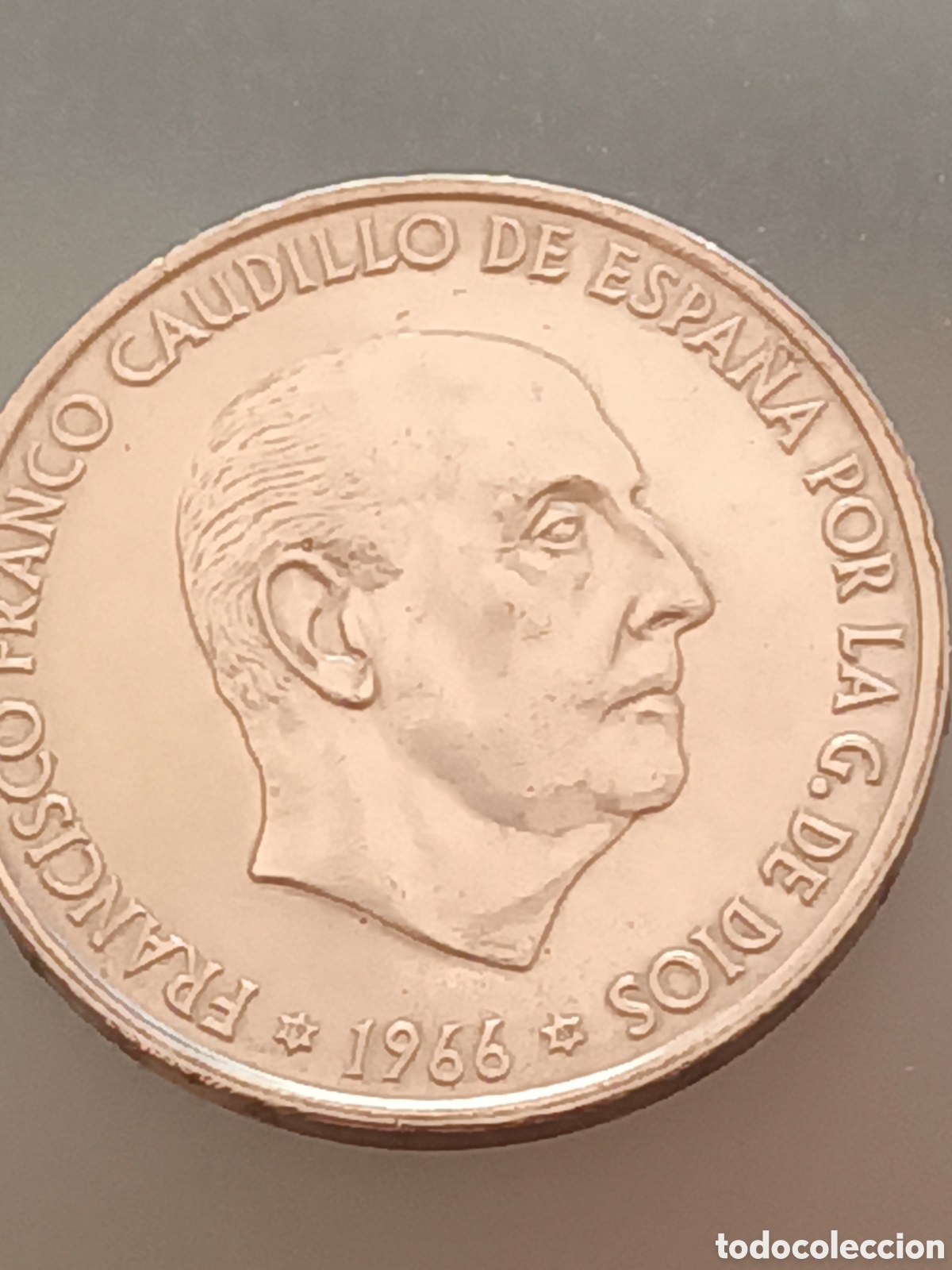 Monedas Franco: MONEDA DE 100 PESETAS DE PLATA A&Ntilde;O 1966*69