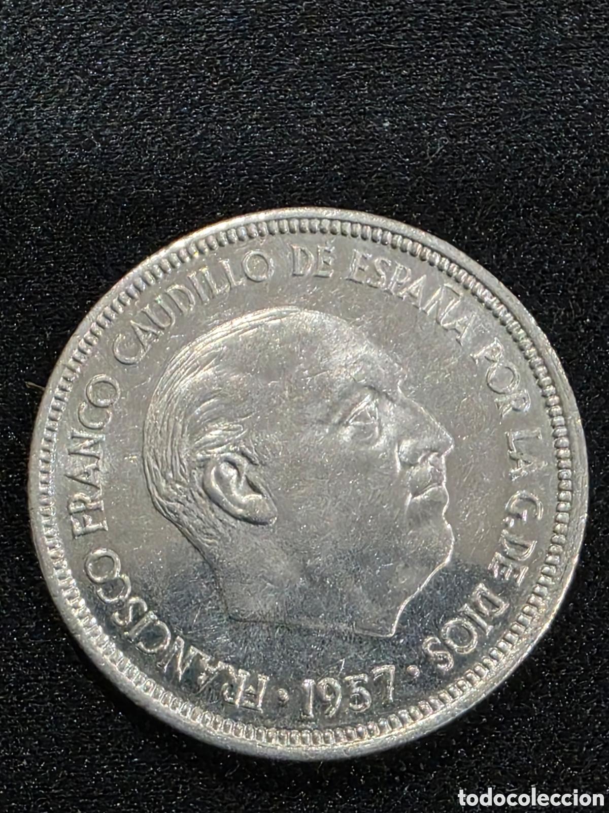 Monedas Franco: 5 pesetas 1957 *73 BC - PEDIDO M&Iacute;NIMO 5&euro;