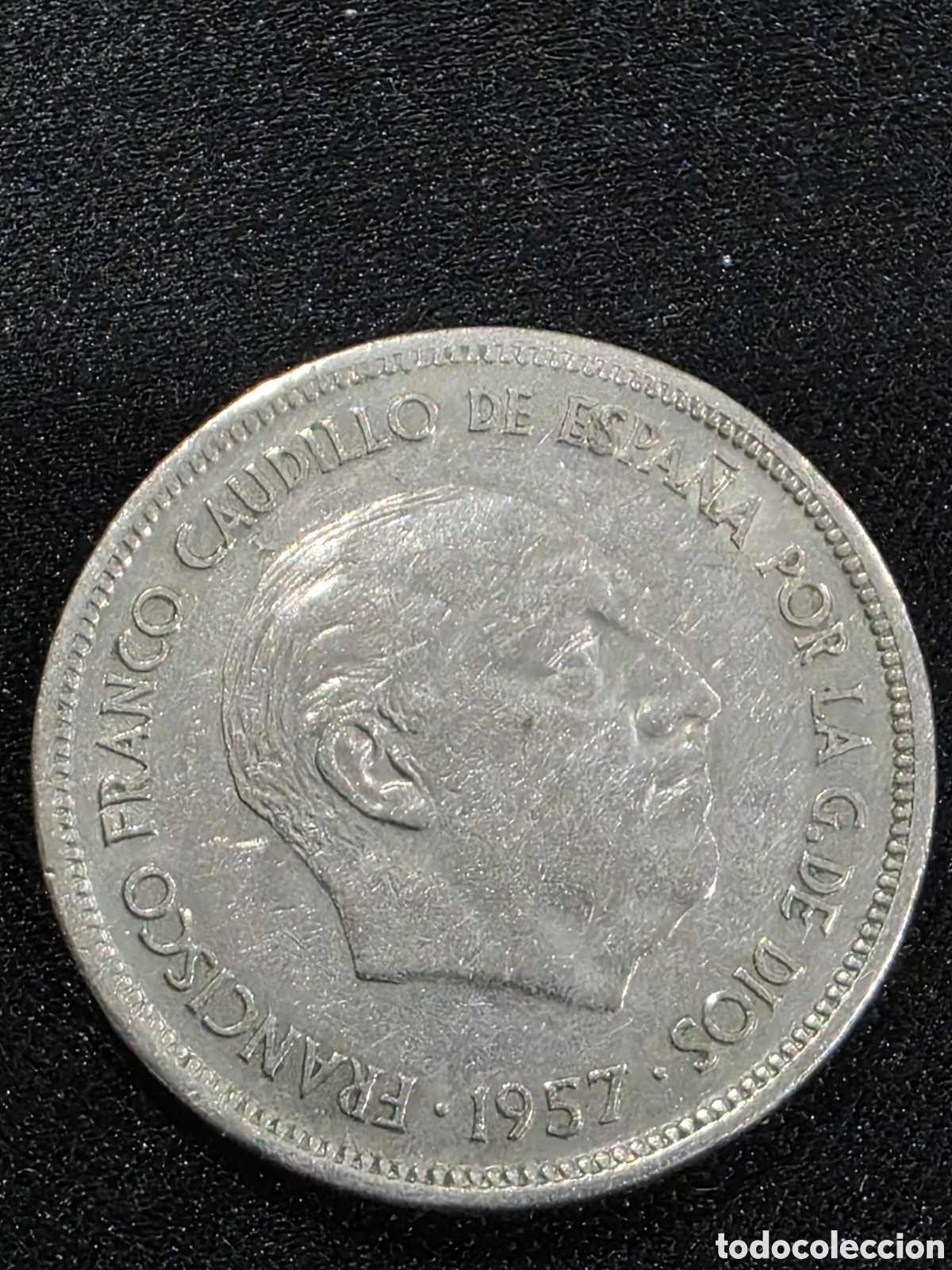Monedas Franco: 25 pesetas 1957 *70 BC - PEDIDO M&Iacute;NIMO 5&euro;