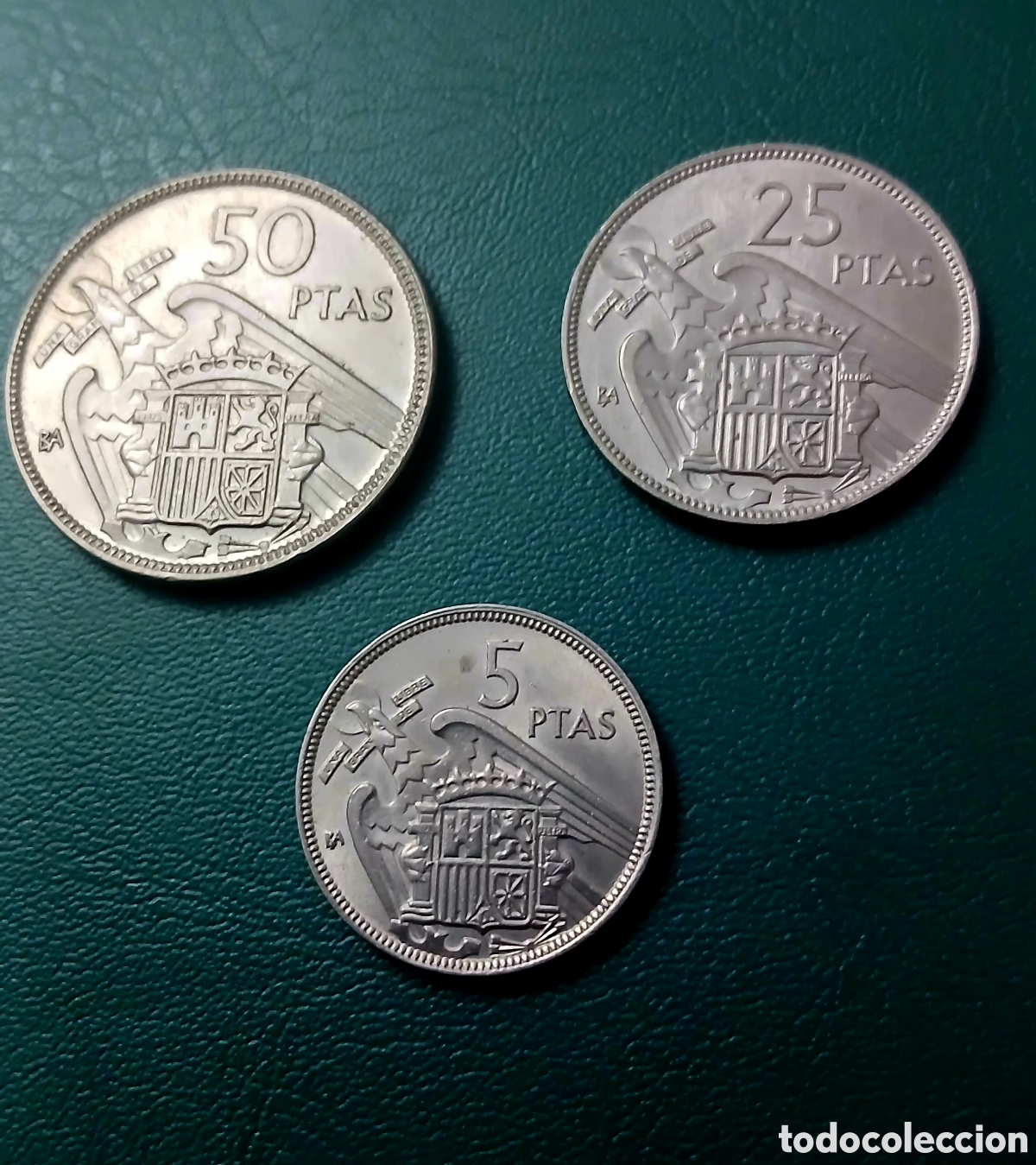 Monedas Franco: MENEDAS 1975 SERIE BA S/C