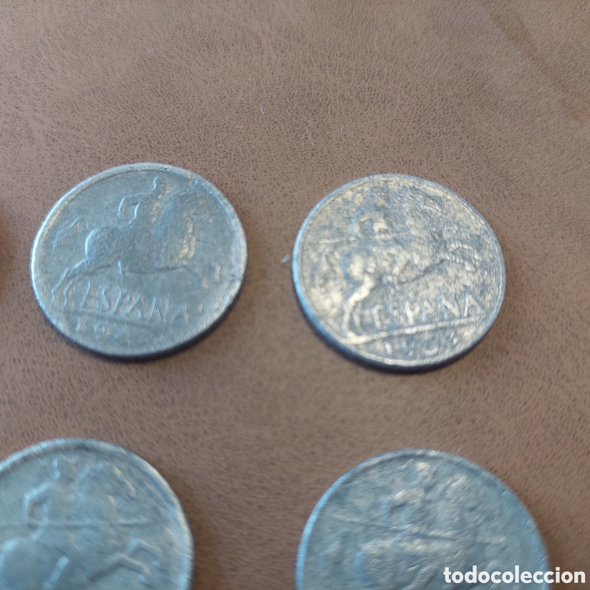 Monedas Franco: 12 monedas 10 cent 1945. - Foto 4