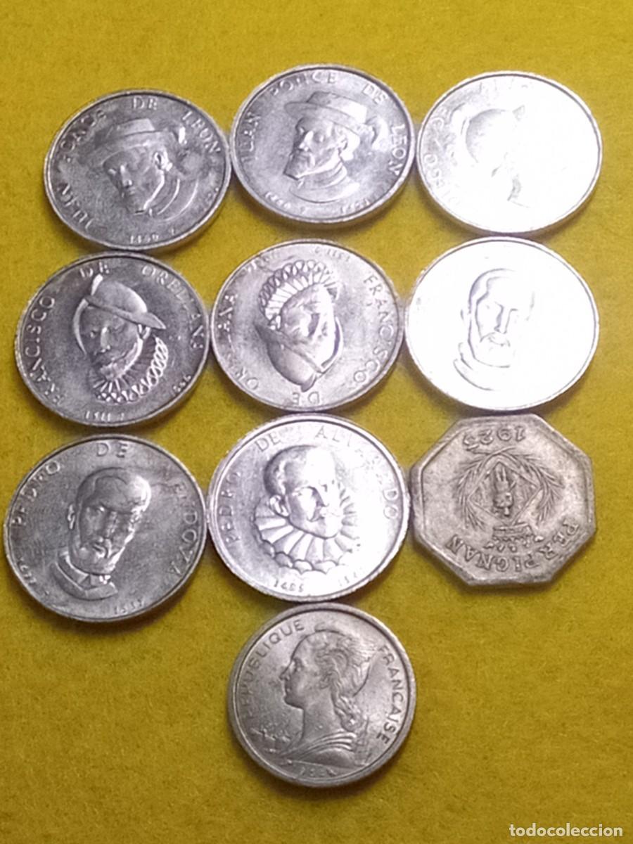 Monedas Franco: Monedas antiguas espa&ntilde;olas usadas