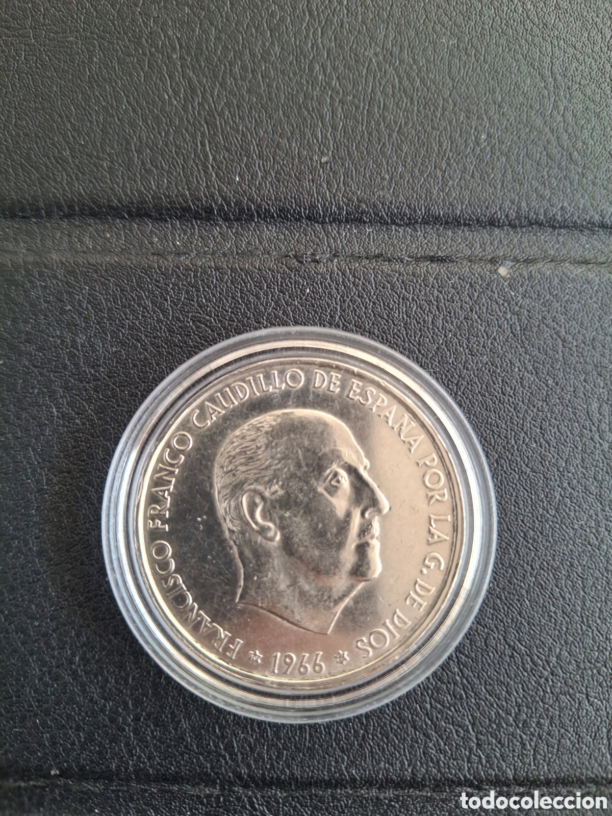 Monedas Franco: Moneda de plata de 100 pesetas de 1966