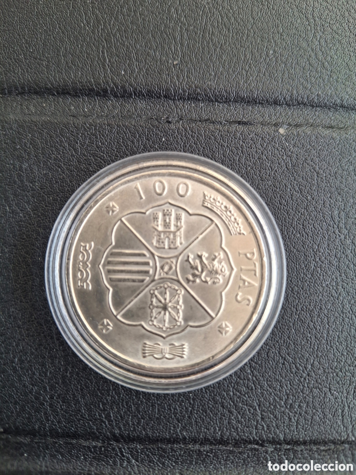 Monedas Franco: Moneda de 100 pesetas de plat