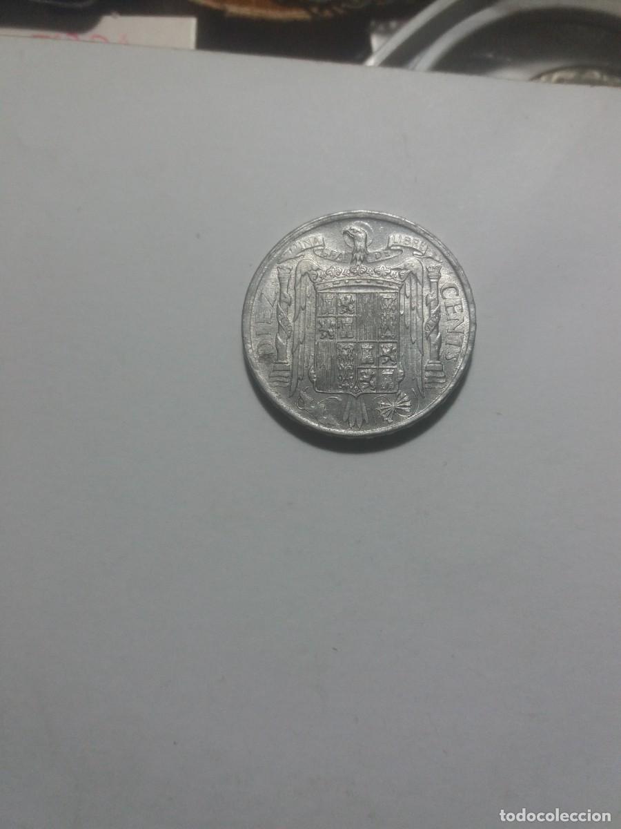 Monedas Franco: Moneda 10 C&eacute;ntimos 1953 Aluminio - Foto 2
