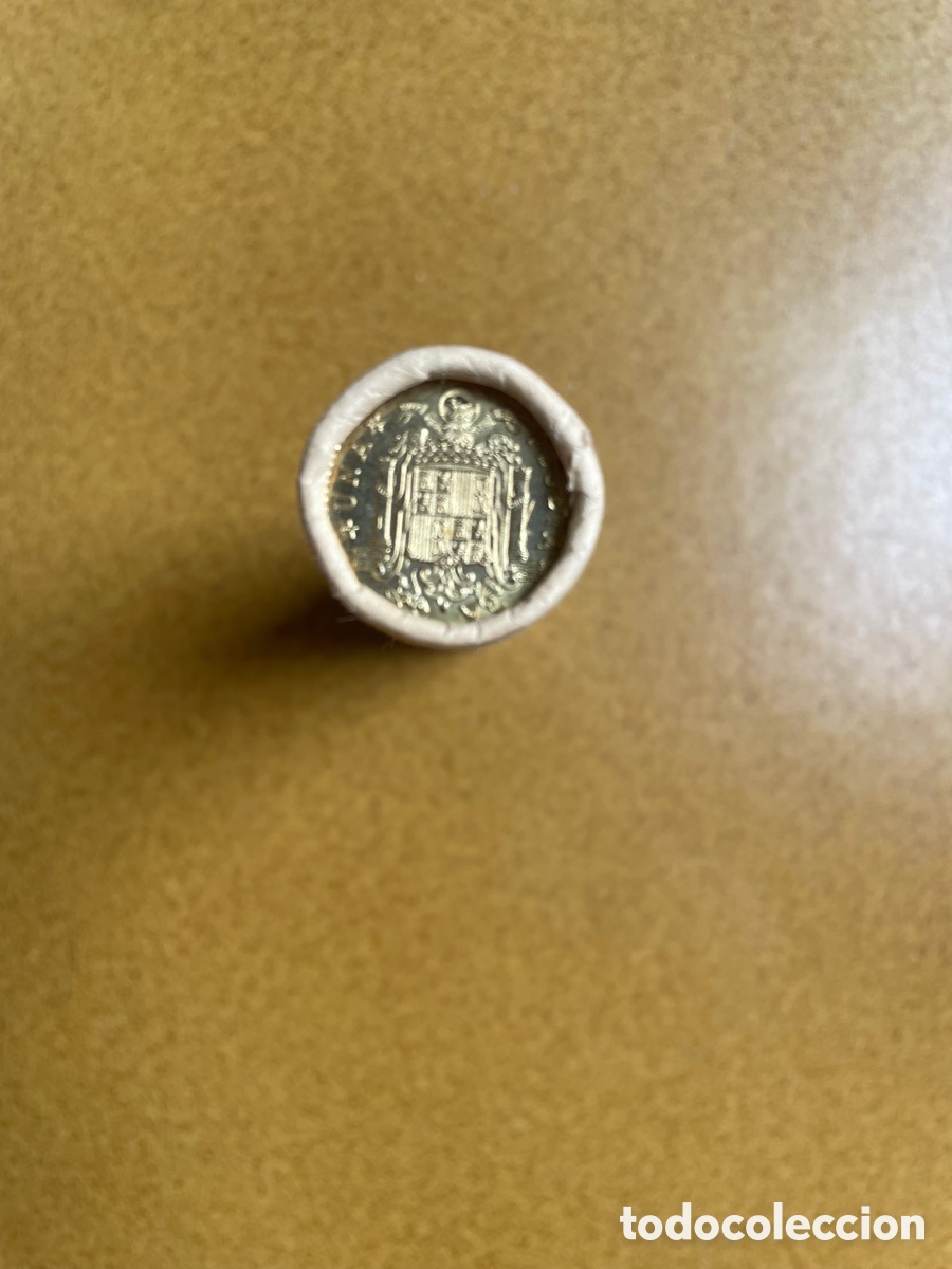 Monedas Franco: Peseta esfinge de Franco
