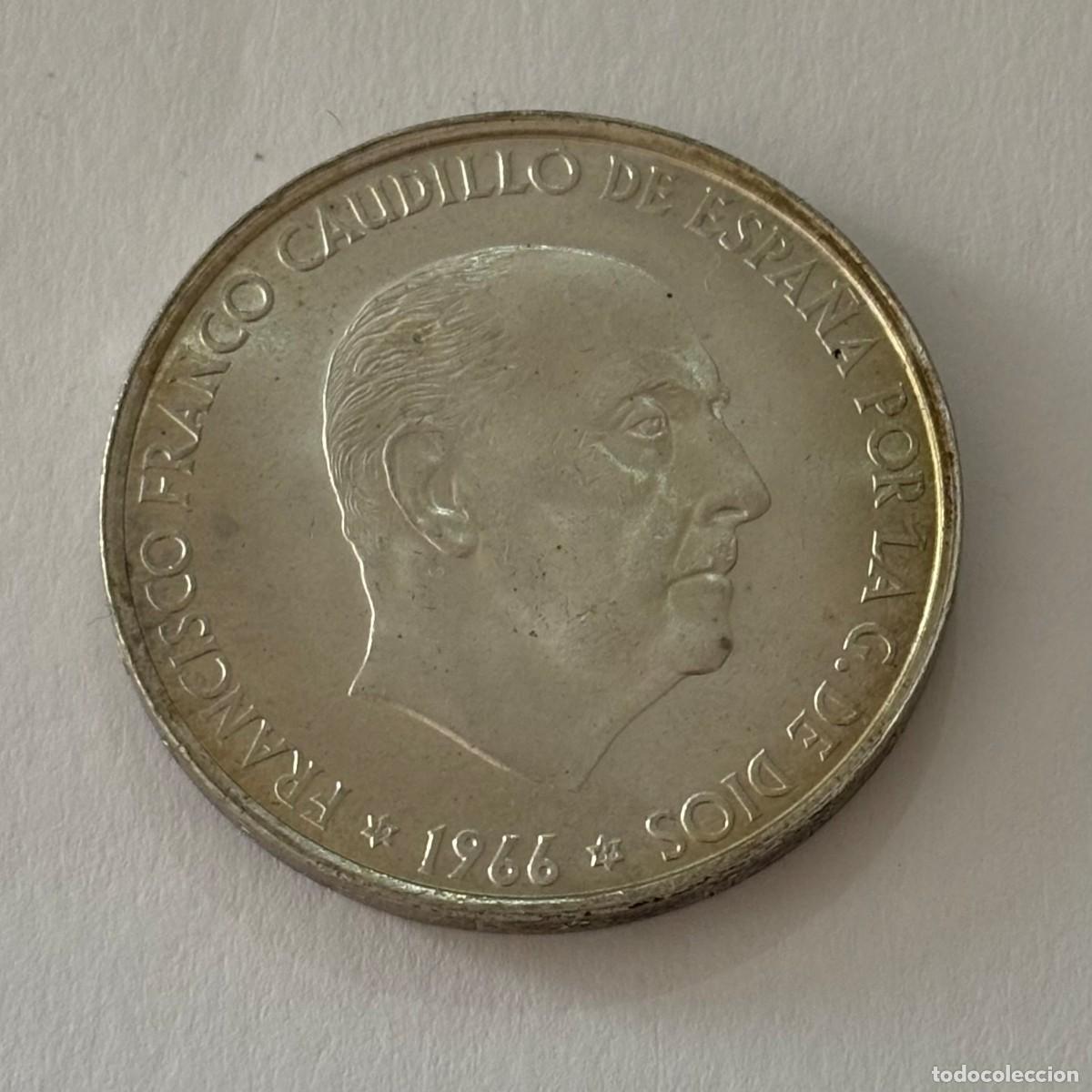 Monedas Franco: MONEDA DE 100 PESETAS FRANCO 1966 ESTRELLA 66 SIN CIRCULAR (FOTO)