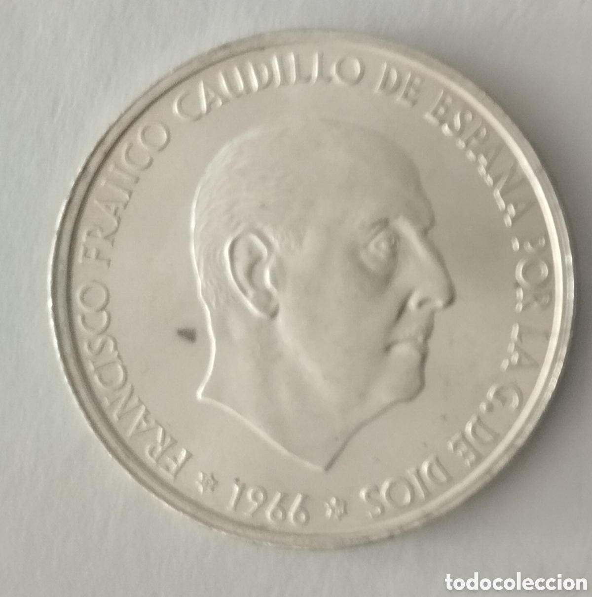Monete Franco: MONEDA DE 100 PESETAS FRANCO 1966 ESTRELLA 67 SIN CIRCULAR (FOTO)