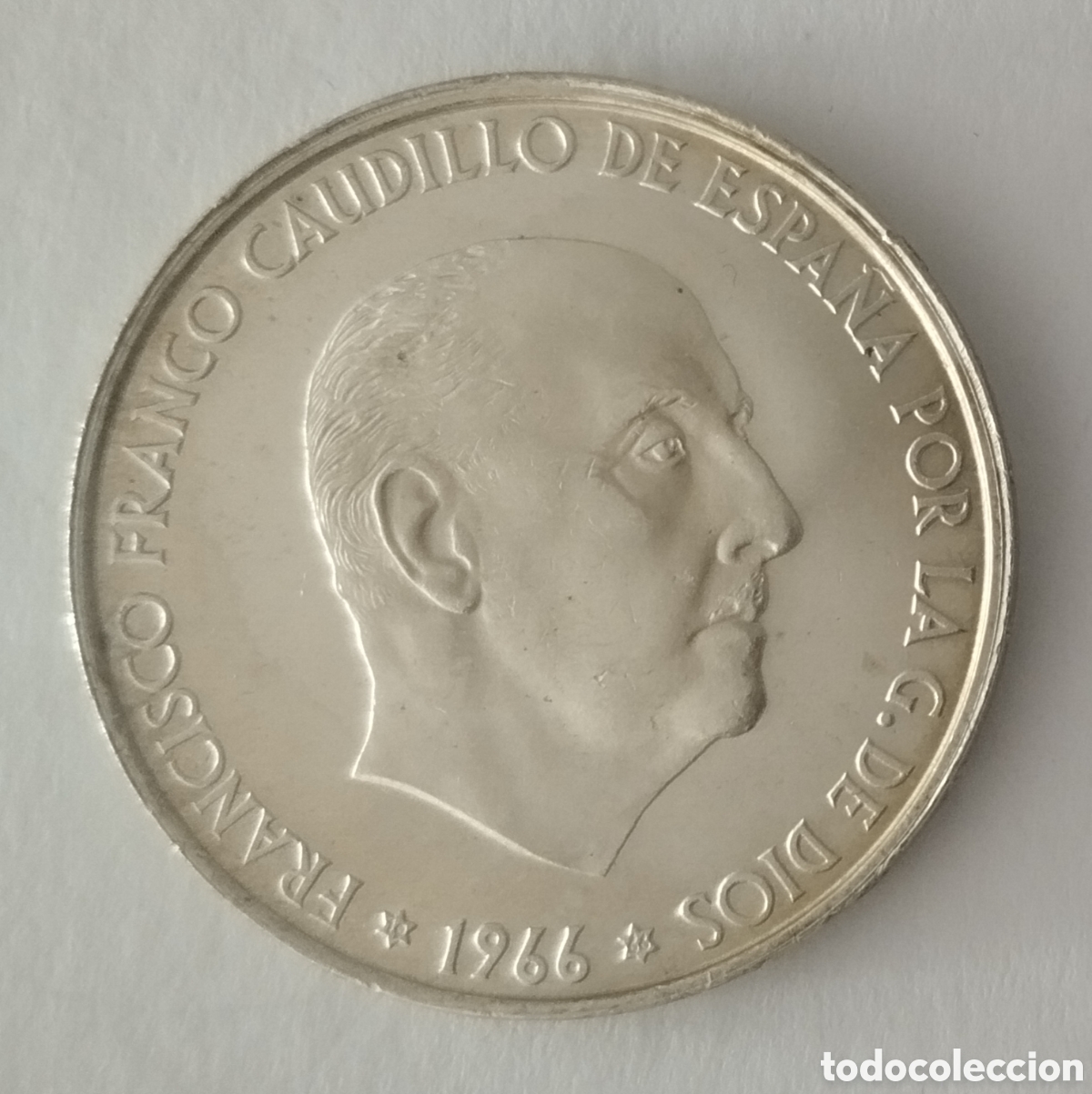 Monete Franco: MONEDA DE 100 PESETAS FRANCO 1966 ESTRELLA 66 SIN CIRCULAR (FOTO)