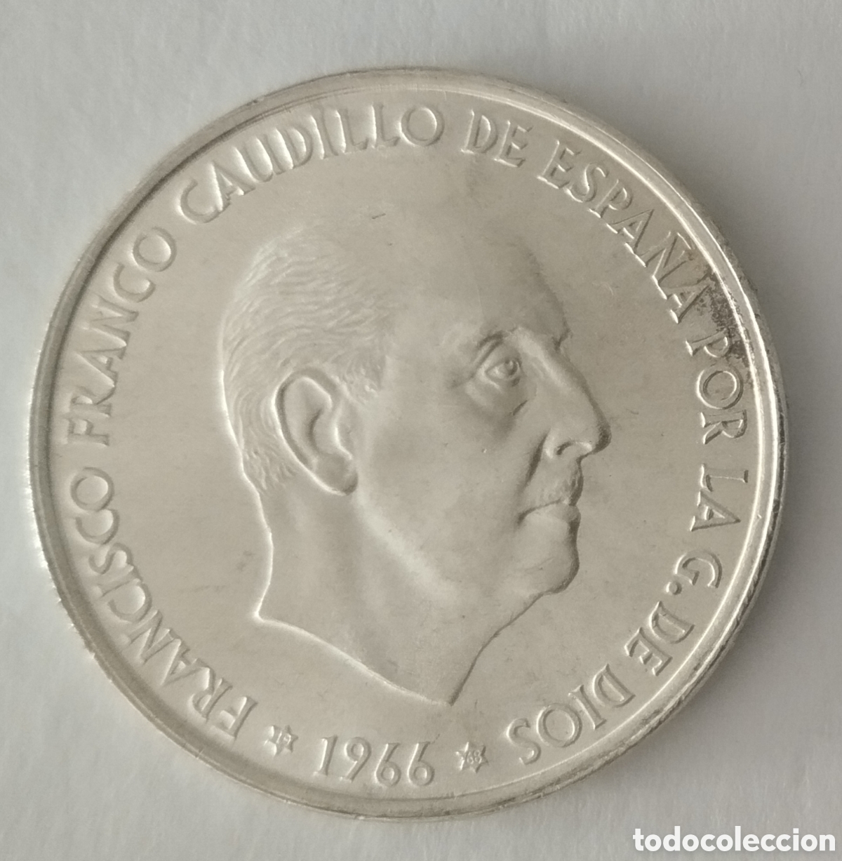 Monete Franco: MONEDA DE 100 PESETAS FRANCO 1966 ESTRELLA 68 SIN CIRCULAR (FOTO)