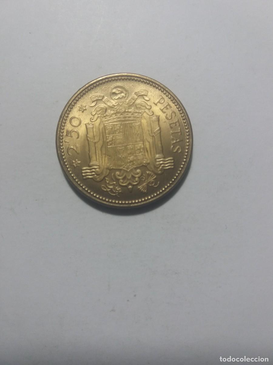 Monedas Franco: Moneda 2,50 pesetas Francisco Franco 1953 Estrella 19-54