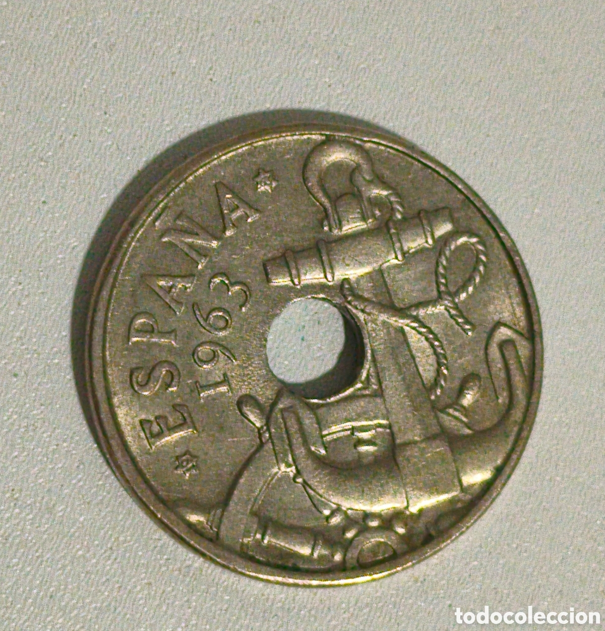 Monedas Franco: 50 C&Eacute;NTIMOS ESPA&Ntilde;A 1963 *63