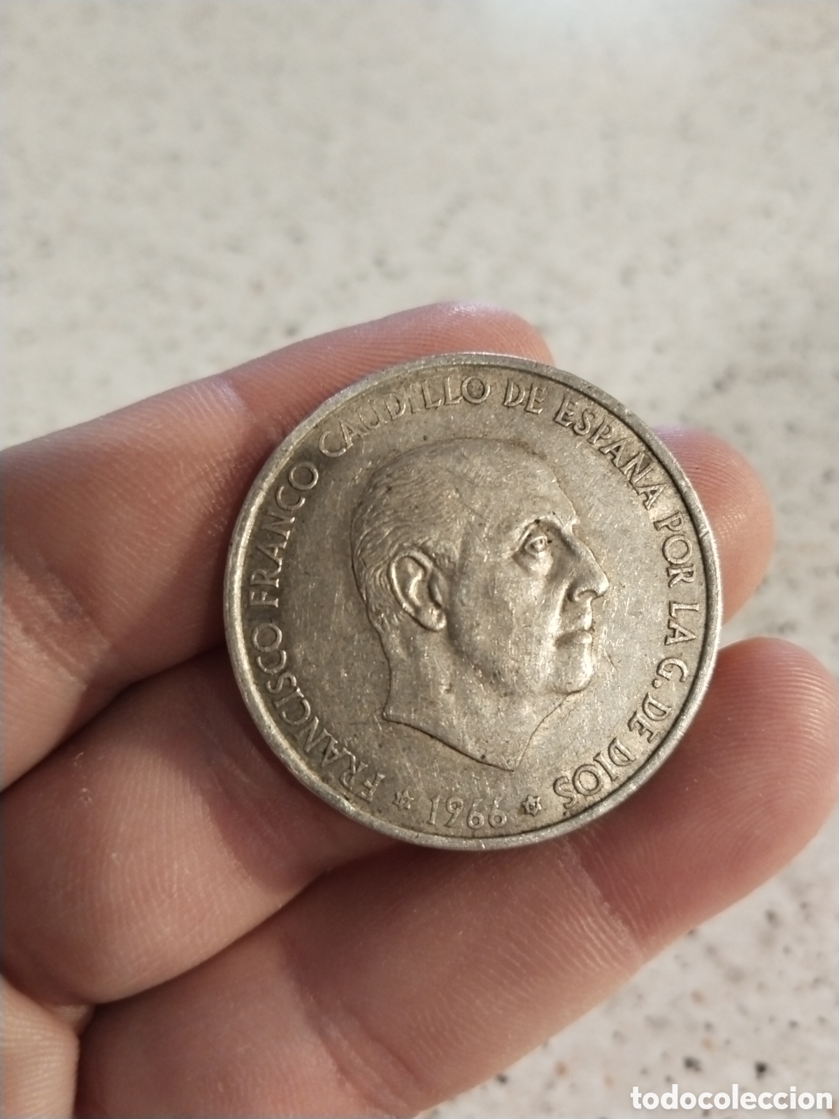 Monete Franco: Estado Espa&ntilde;ol. 1966*19-67. 100 Pesetas. Plata. MBC