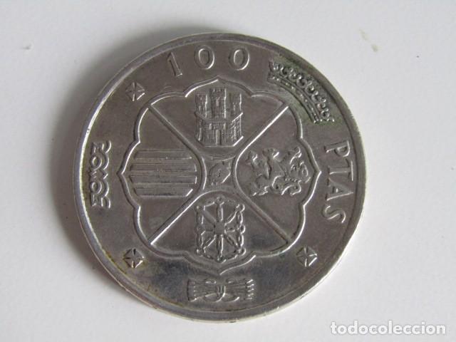 Monedas Franco: PRECIOSA MONEDA DE PLATA DE 100 PESETAS 1966 *66