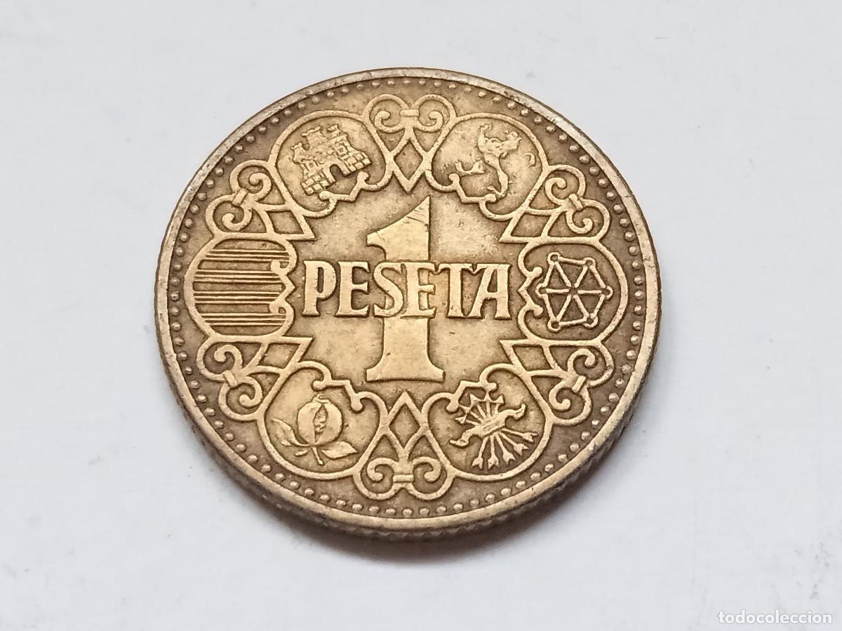 Monedas Franco: ESTADO ESPA&Ntilde;OL 1 PESETA 1944 EBC-