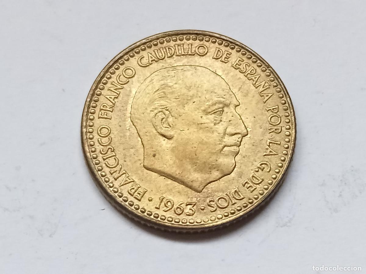 Monedas Franco: ESTADO ESPA&Ntilde;OL 1 PESETA 1963 *19-64 EBC