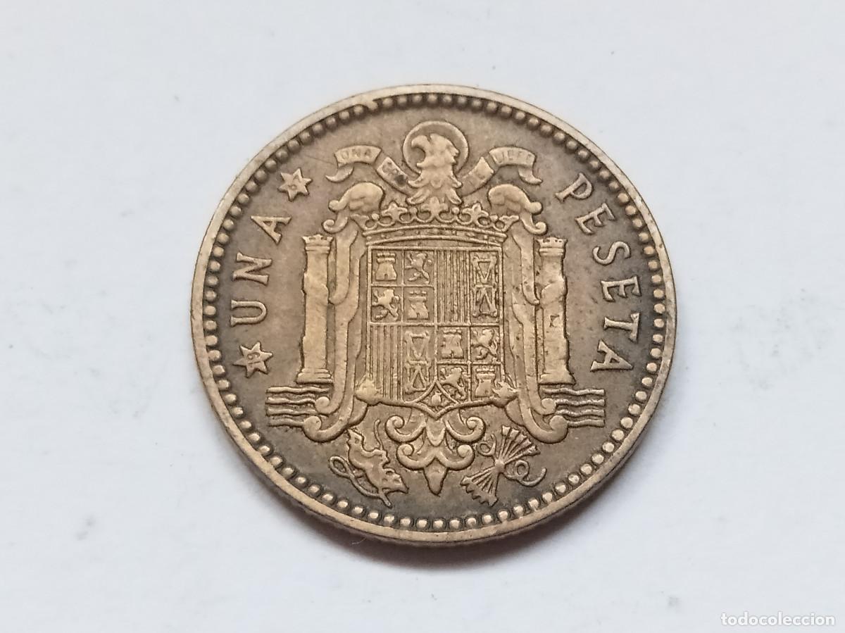 Monedas Franco: ESTADO ESPA&Ntilde;OL 1 PESETA 1963 *19-67 MBC