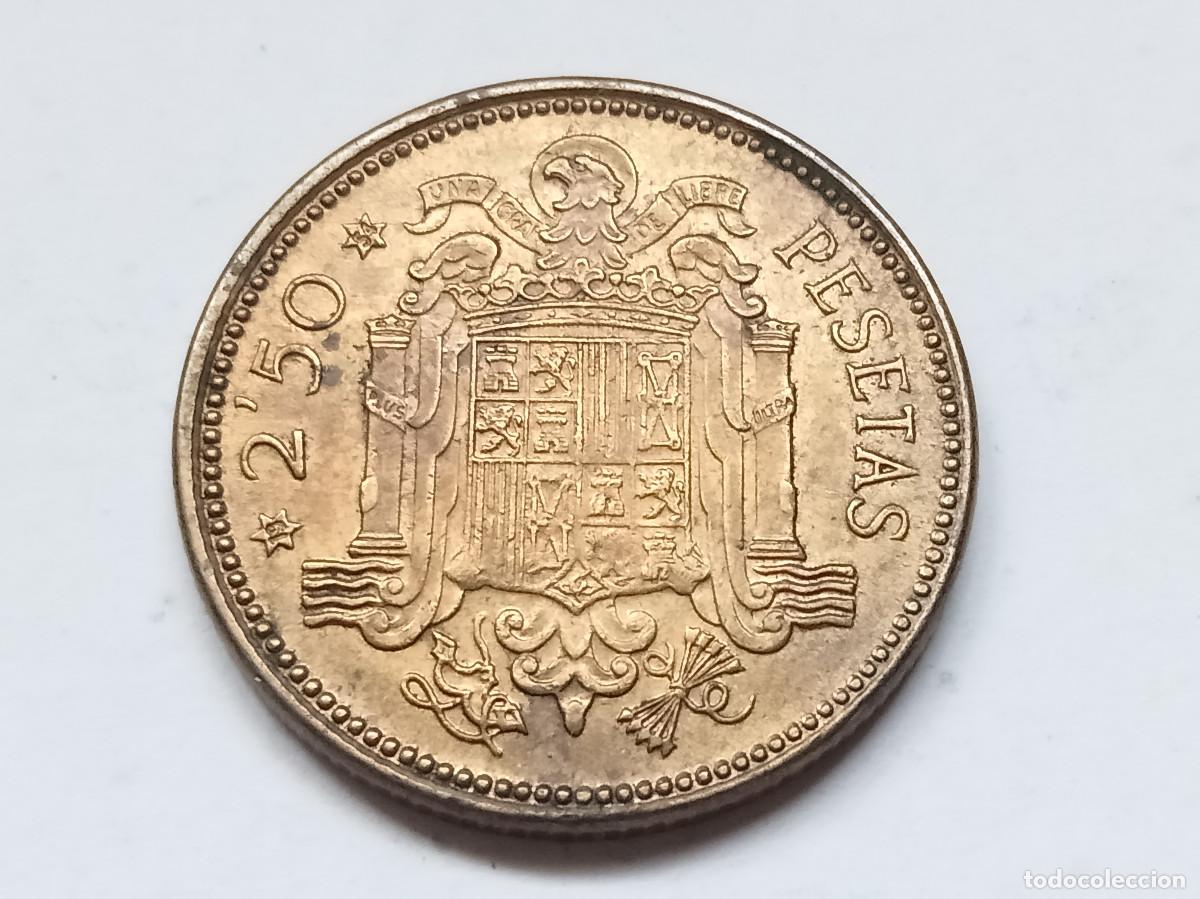 Monedas Franco: ESTADO ESPA&Ntilde;OL 2,50 PESETAS 1953 *19-54 EBC
