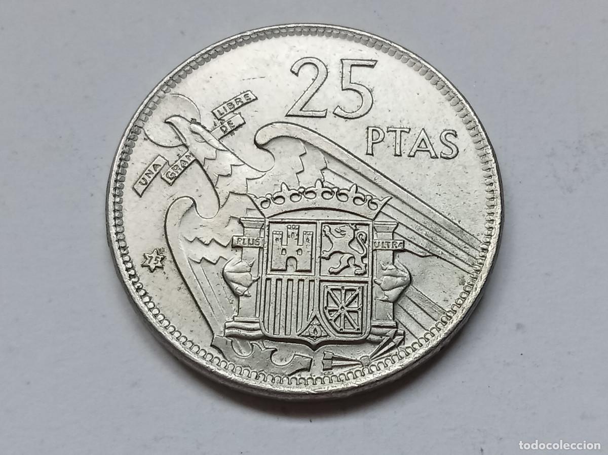 Monedas Franco: ESTADO ESPA&Ntilde;OL 25 PESETAS 1957 *75 EBC