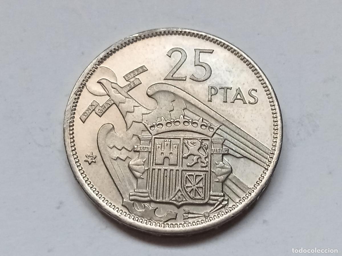 Monedas Franco: ESTADO ESPA&Ntilde;OL 25 PESETAS 1957 *72 SC