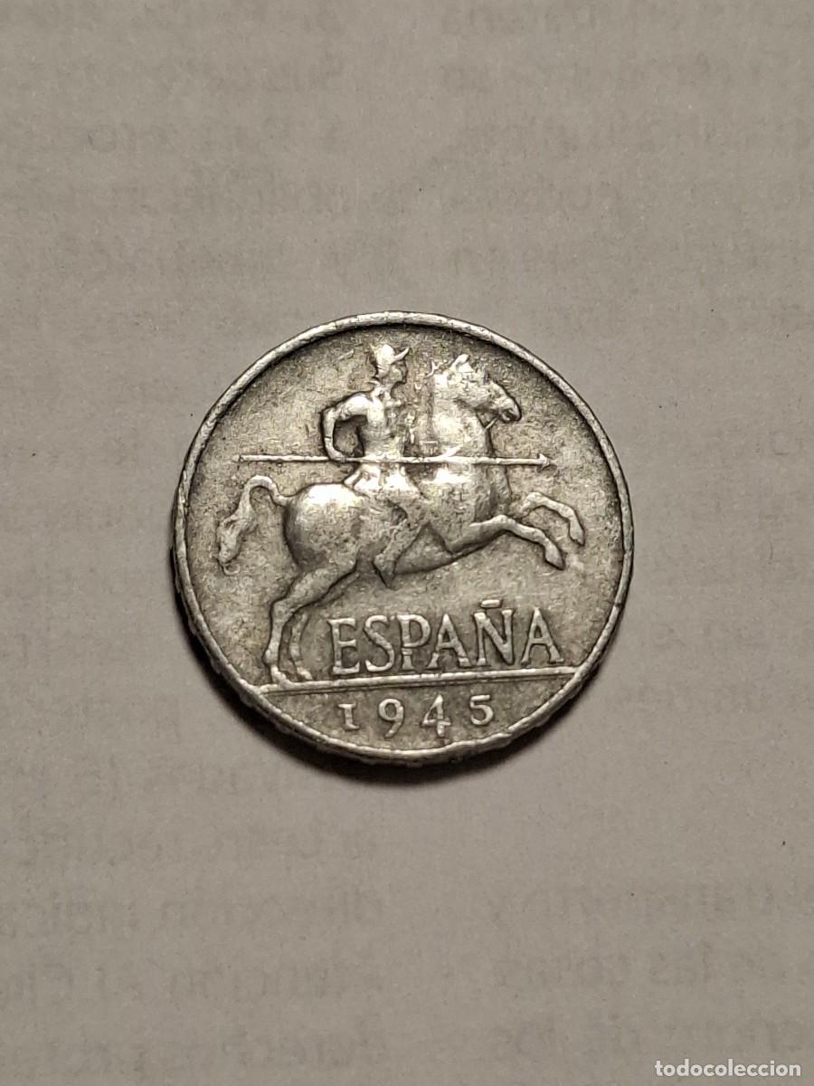 Monete Franco: MONEDA DE 5 C&Eacute;NTIMOS DE 1945