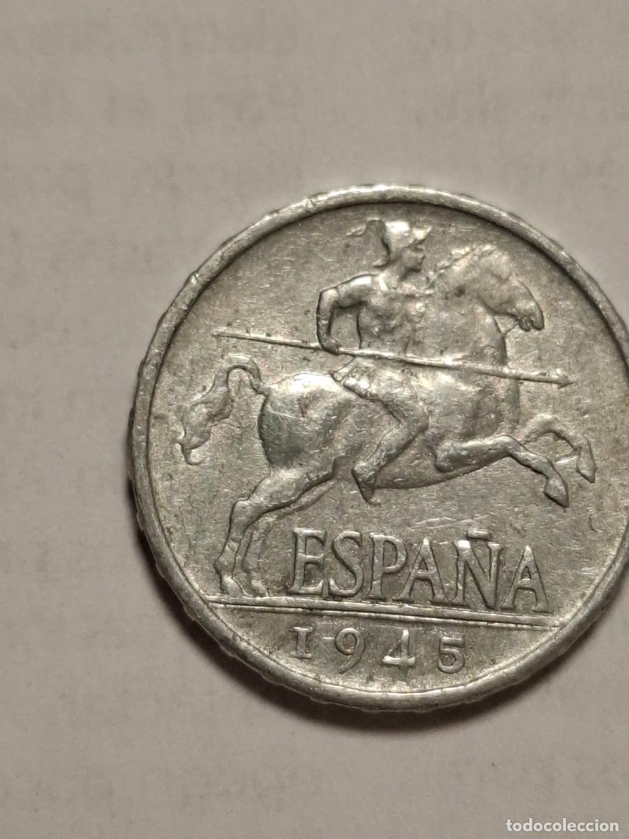 M&uuml;nzen unter Franco: MONEDA DE 5 C&Eacute;NTIMOS DE 1945