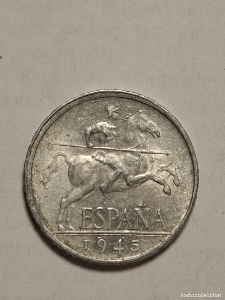 M&uuml;nzen unter Franco: MONEDA DE 5 C&Eacute;NTIMOS DE 1945