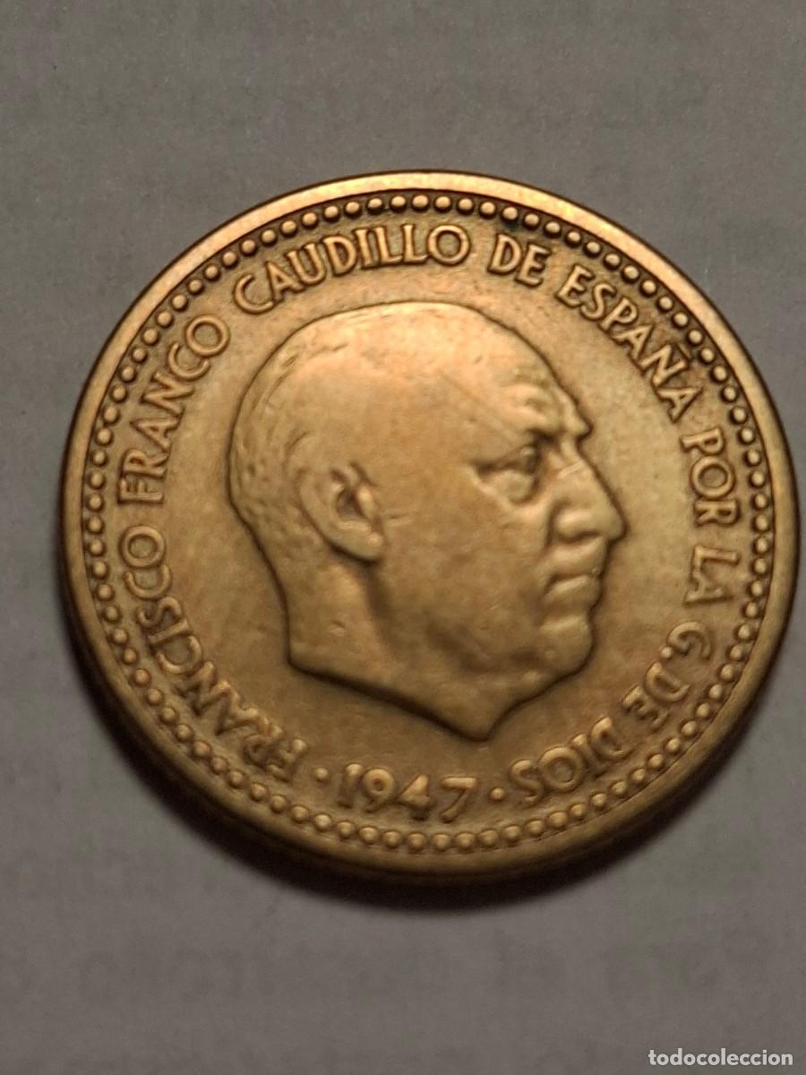 Moedas Franco: MONEDA DE 1 PESETA DE 1947*19-54