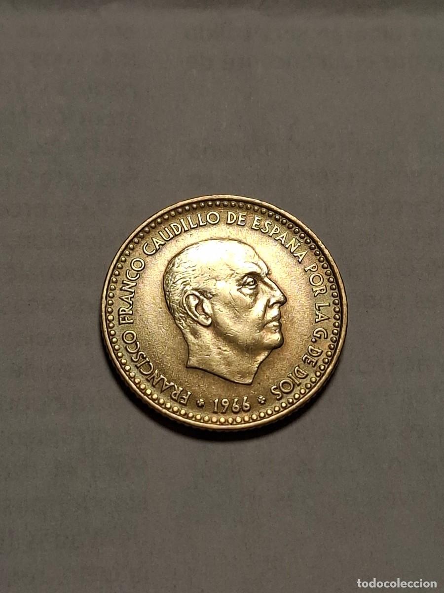 Moedas Franco: MONEDA DE 1 PESETA DE 1966*19-69 BONITA