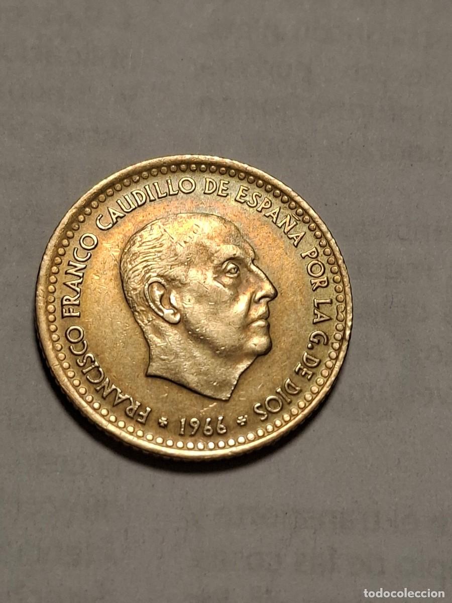 Monnaies Franco: MONEDA DE 1 PESETA DE 1966*19-70 BONITA