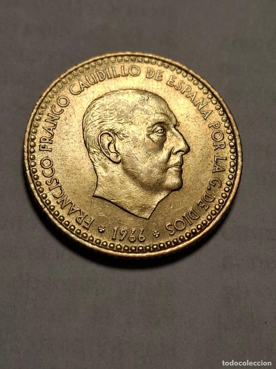 Moedas Franco: MONEDA DE 1 PESETA DE 1966*19-71 BONITA